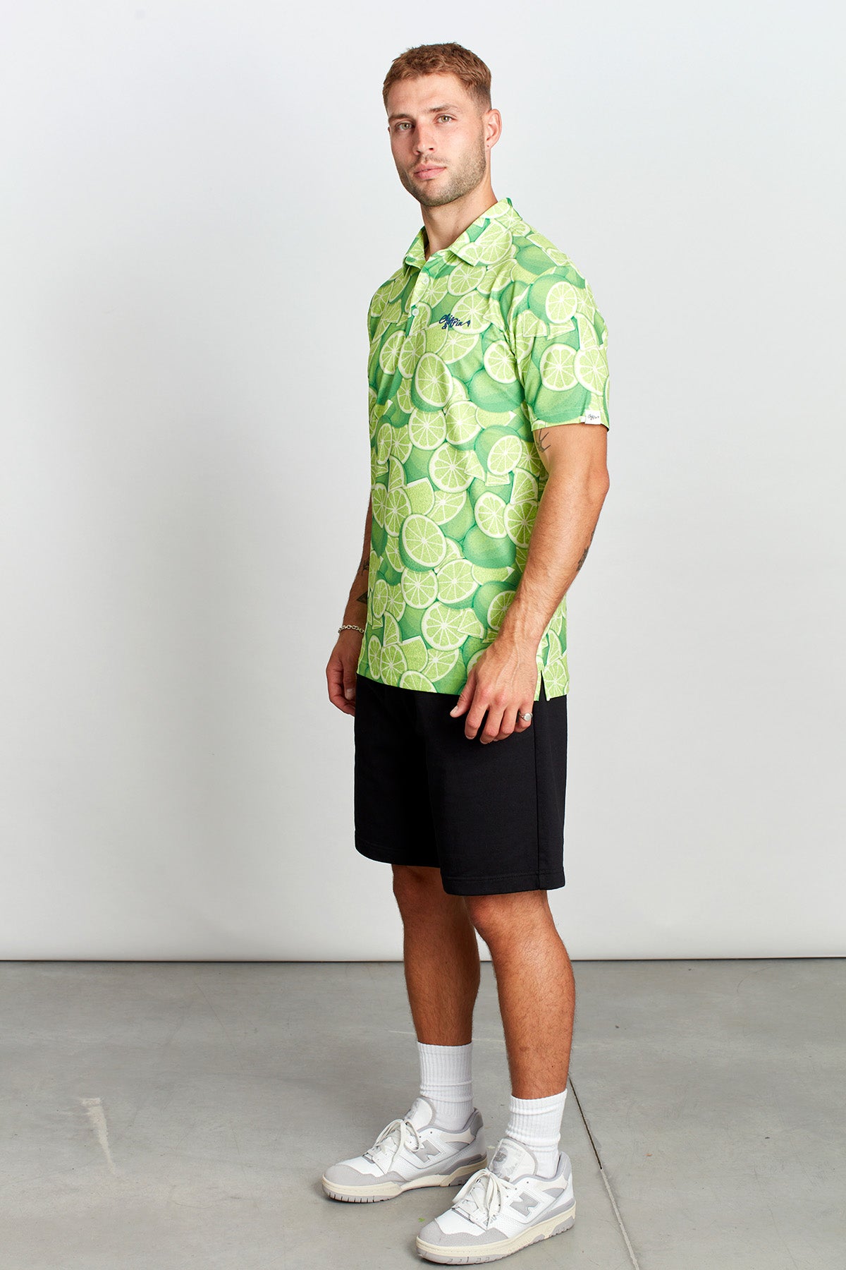 Chip & Pin Nineteenth Polo - Lime